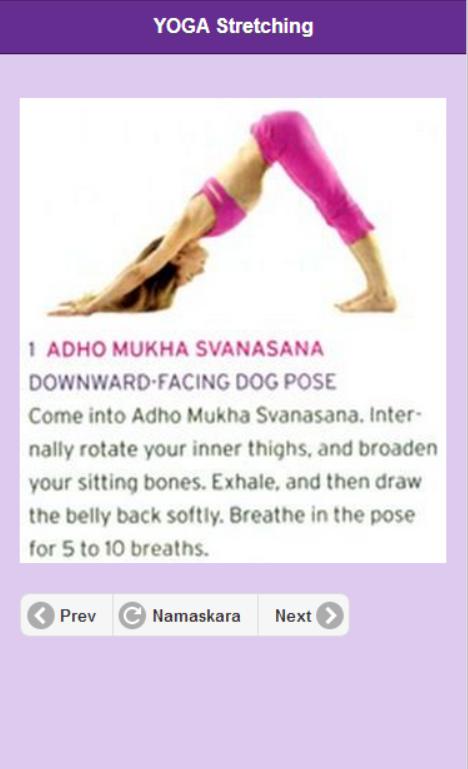Yoga Stretching