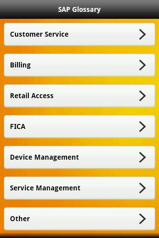 SAP Glossary