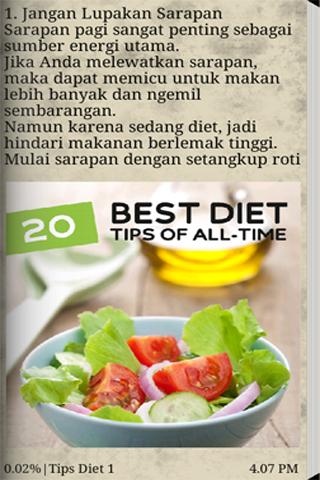 10 Tips Diet Sehat