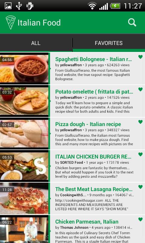Italian Food