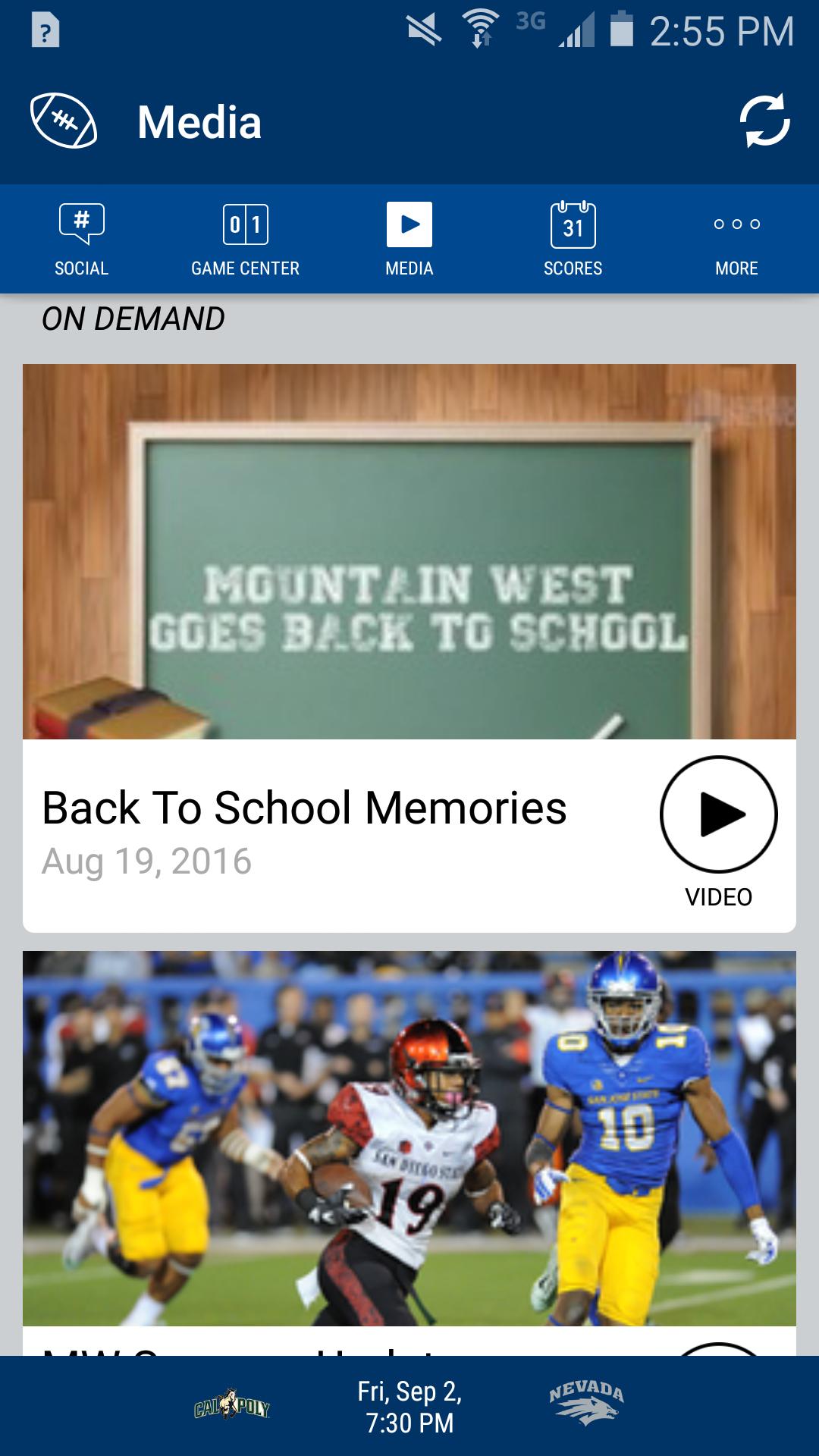 Nevada Wolf Pack Gameday