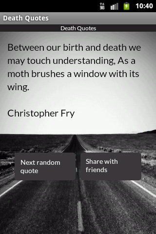 Death Quotes