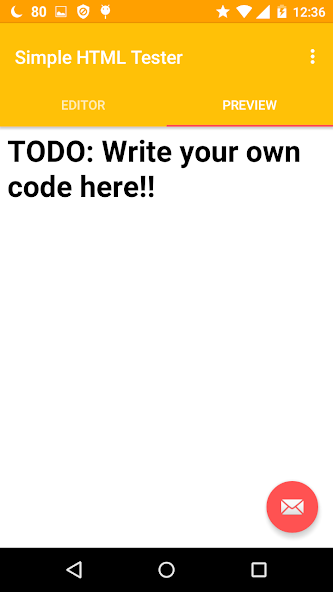 Simple HTML Tester