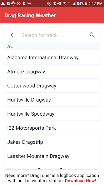 Drag Racing Weather Station