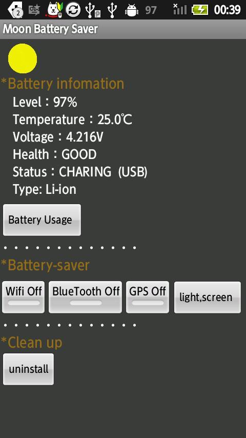 Moon Battery Saver