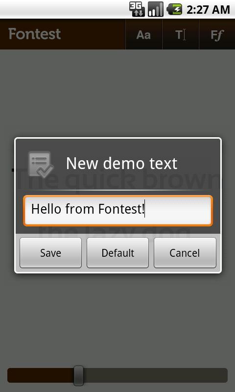 Fontest