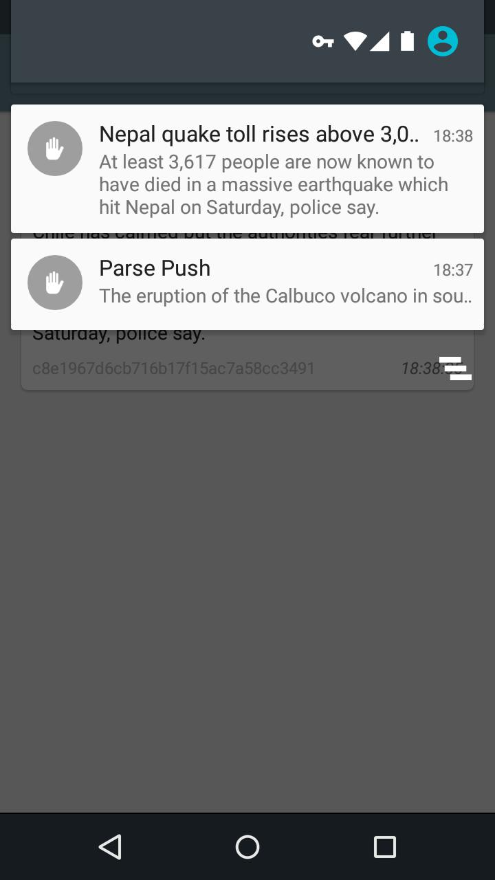 Parse Push