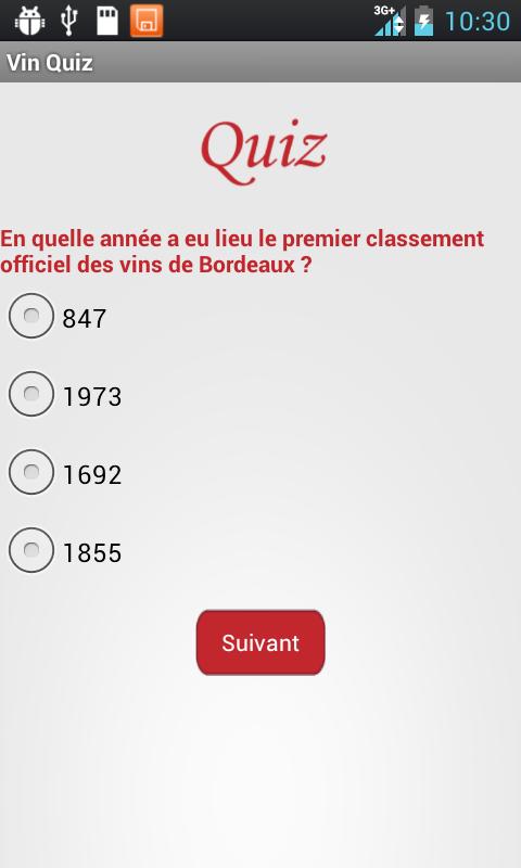 Vin Quiz
