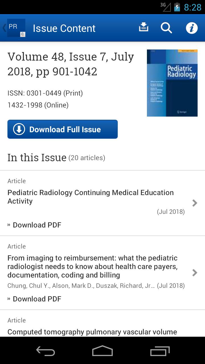 Pediatric Radiology
