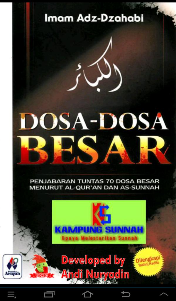 Dosa-Dosa Besar
