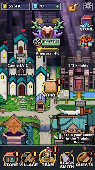 Infinite Knights