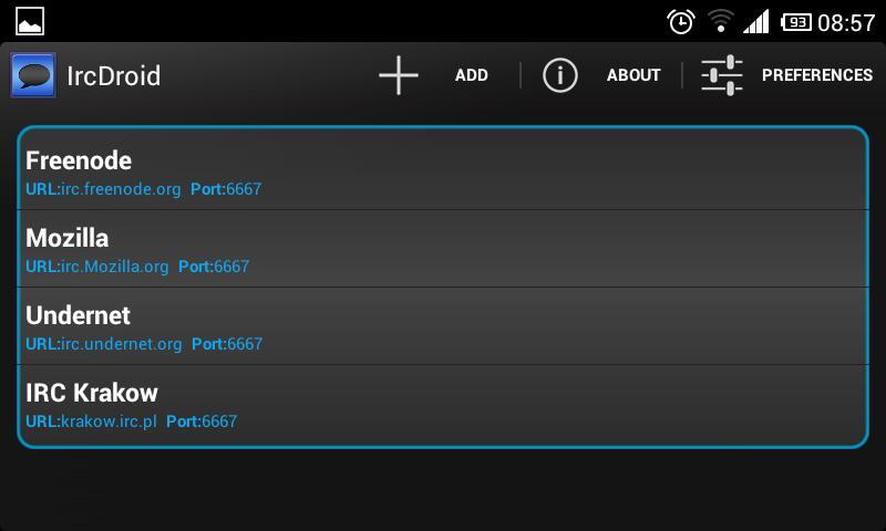 IrcDroid