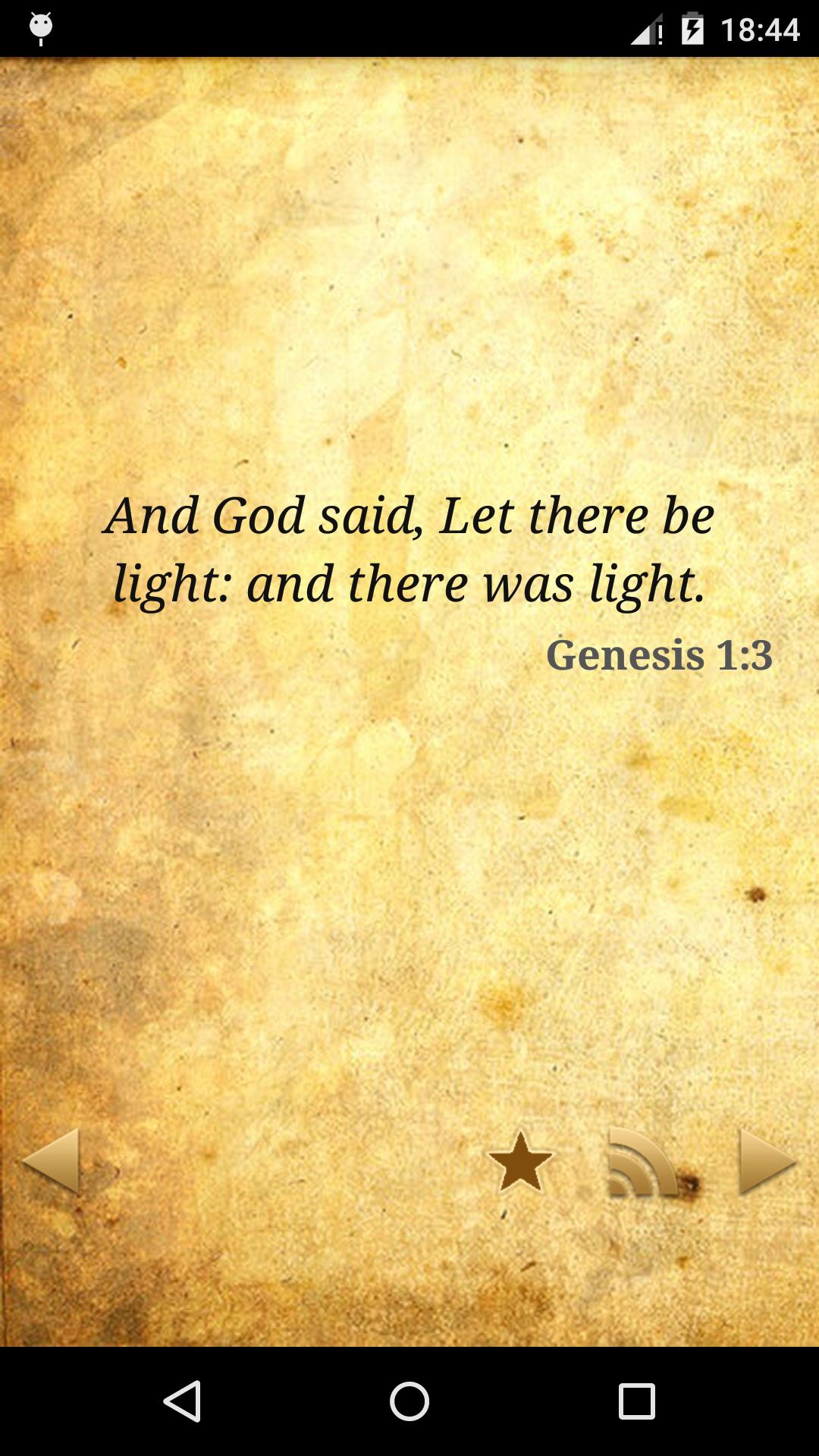 Daily Bible Verse ASV