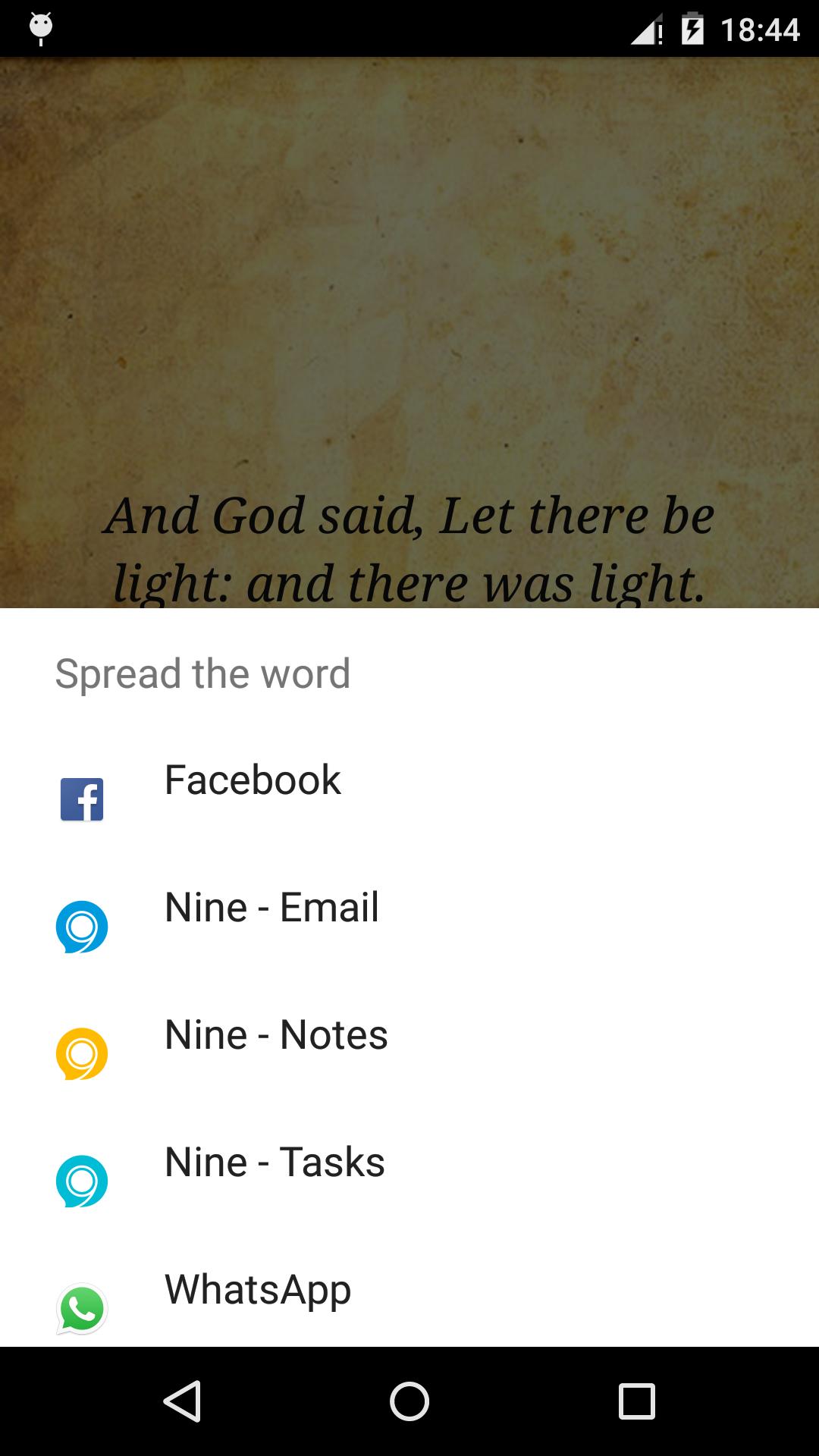 Daily Bible Verse ASV