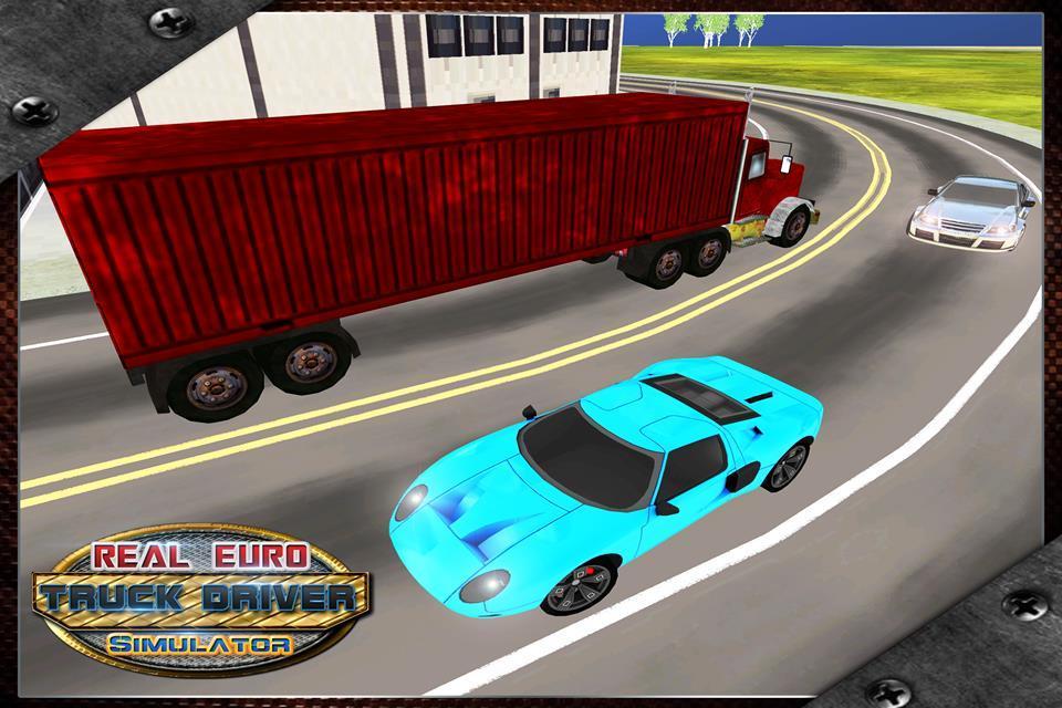 Real Euro 3D Truck Driver Sim