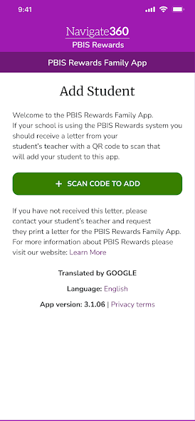 PBIS Rewards Family