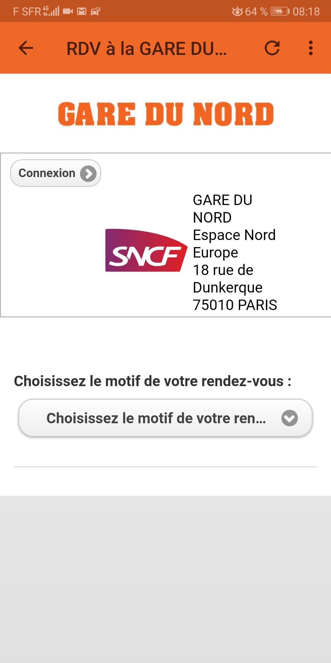 RDV en Gare