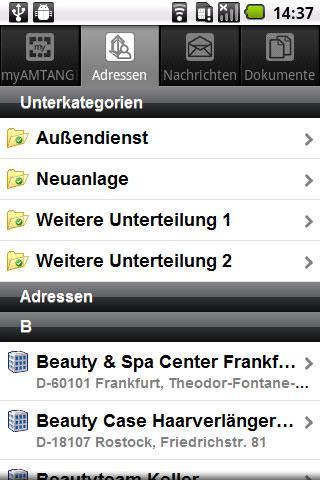 AMTANGEE Mobile CRM V1