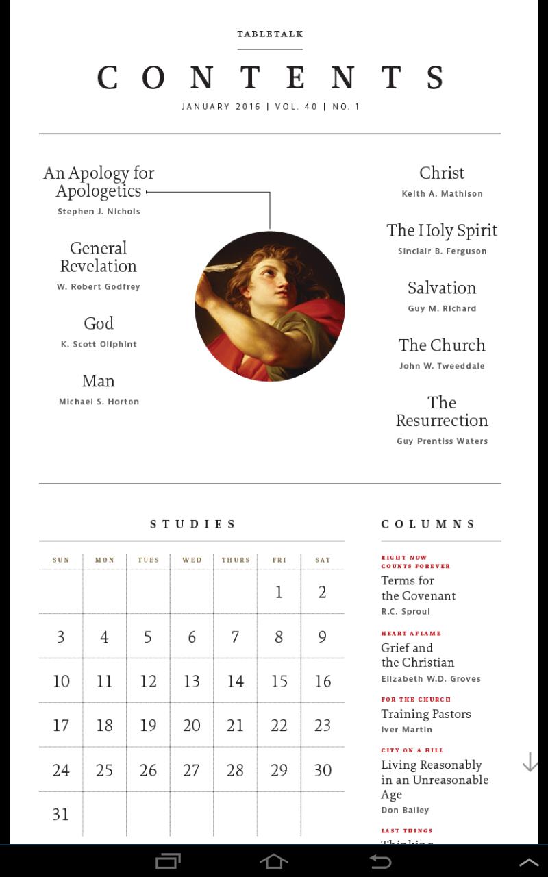 Tabletalk Magazine