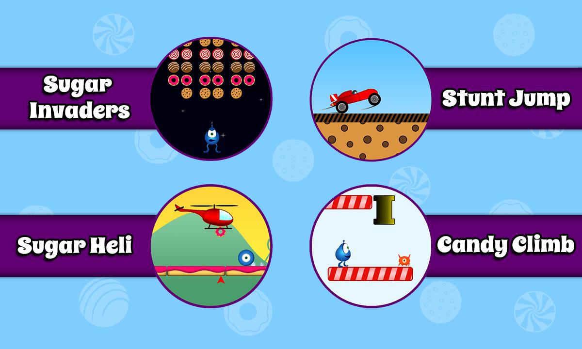 Sugar Monster - The Mini Games