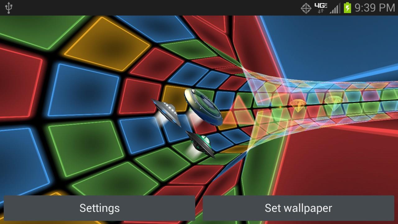 Tunnel 3D Live Wallpaper