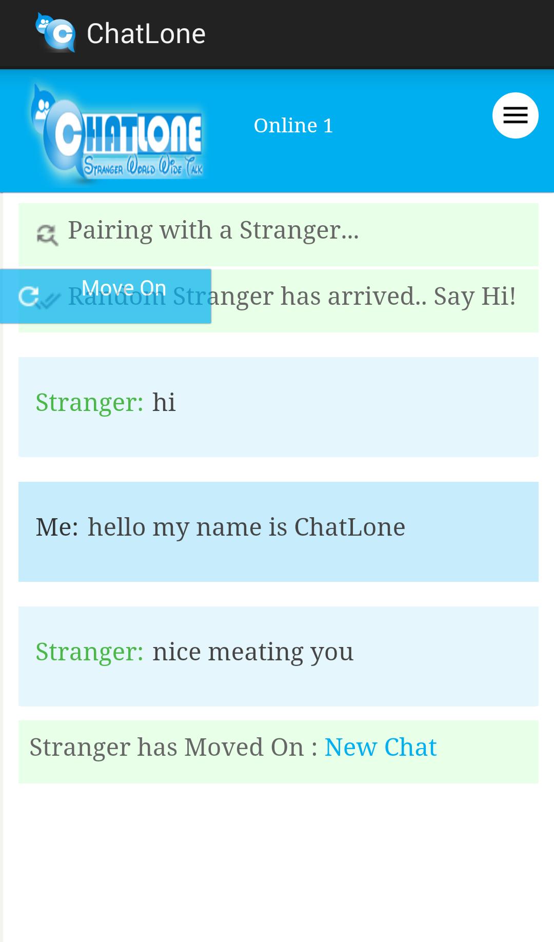 ChatLone MeetUp