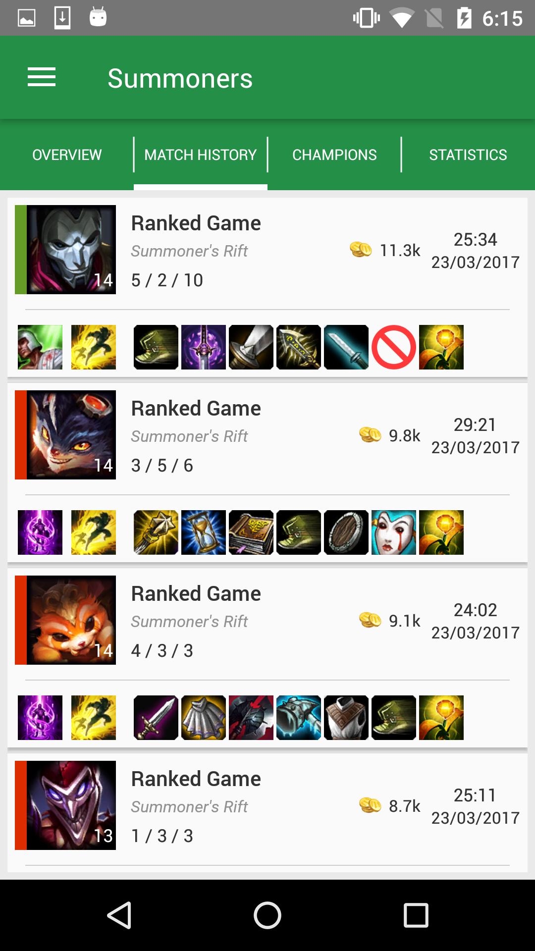 Guide for LoL
