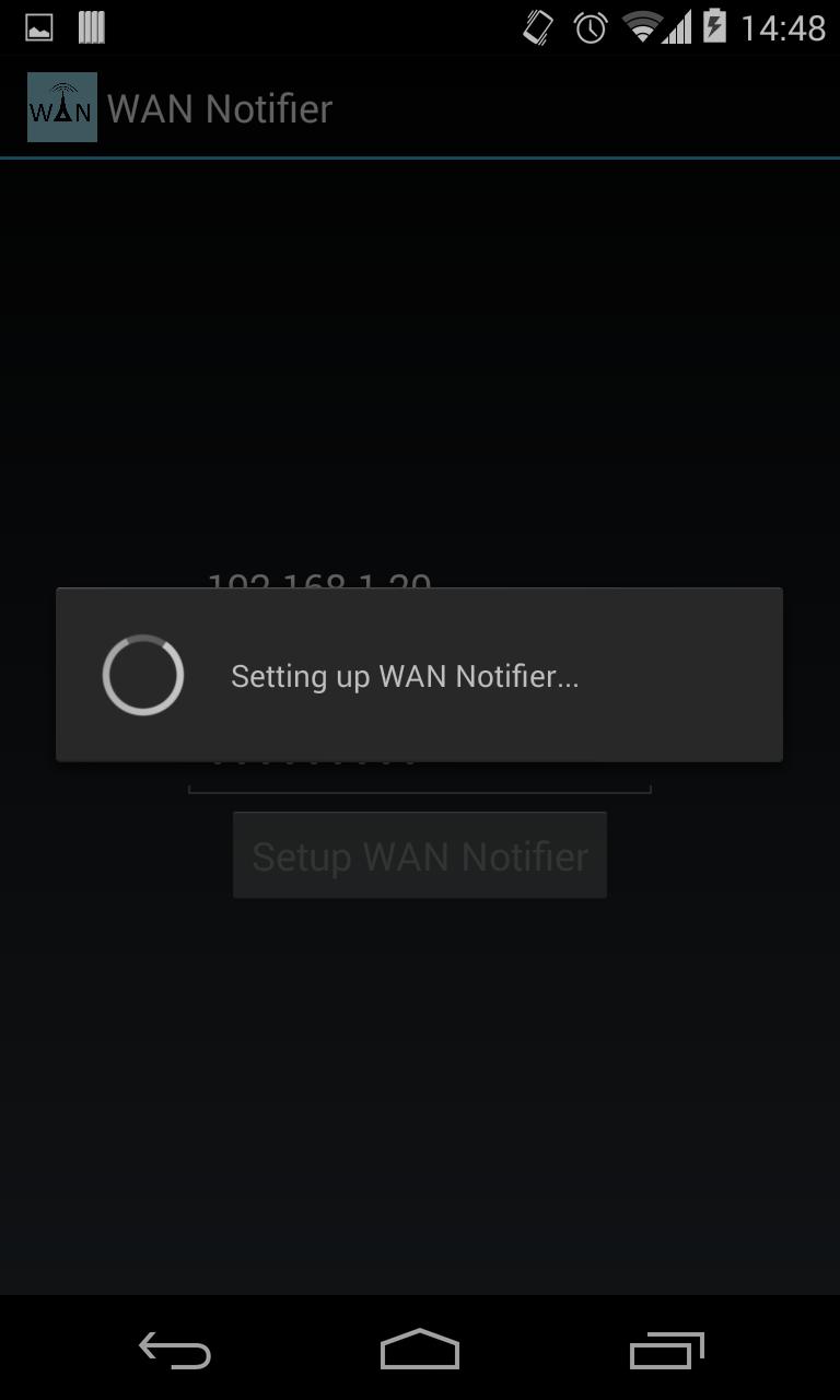 WAN Notifier