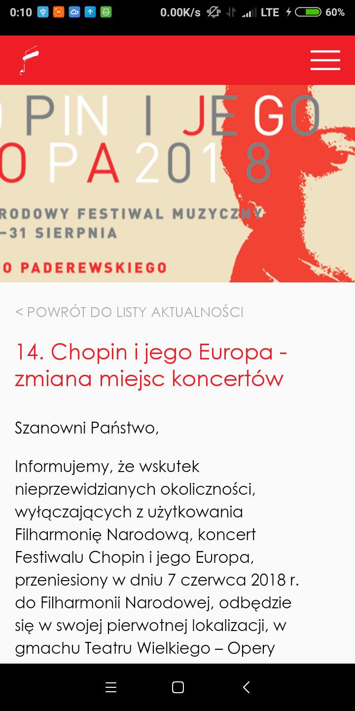 Chopin i jego Europa