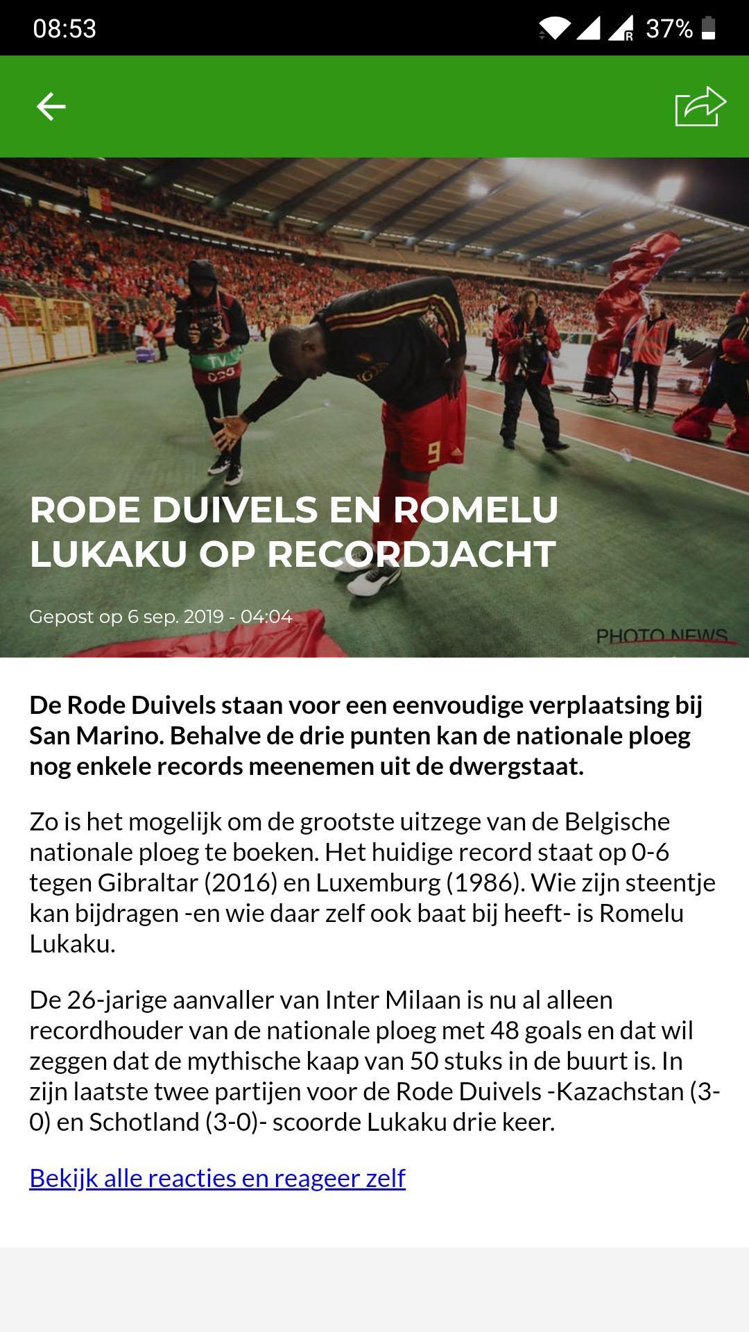 Voetbalkrant