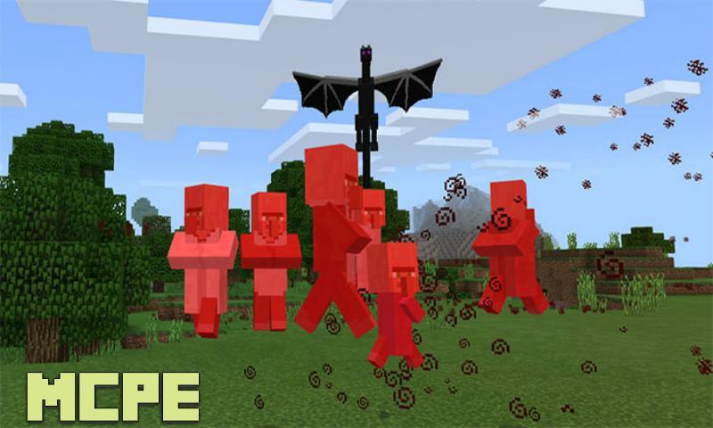 Baby Ender Dragons Addon for MCPE