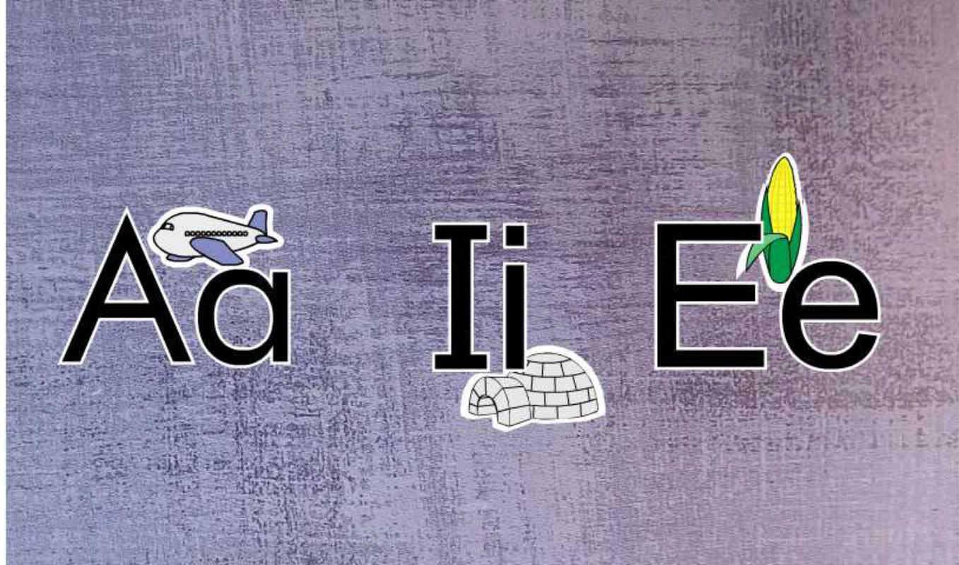 Learn vowels