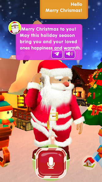 Talking Santa Claus