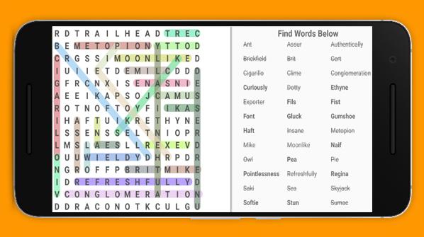 Free Word Search Game English
