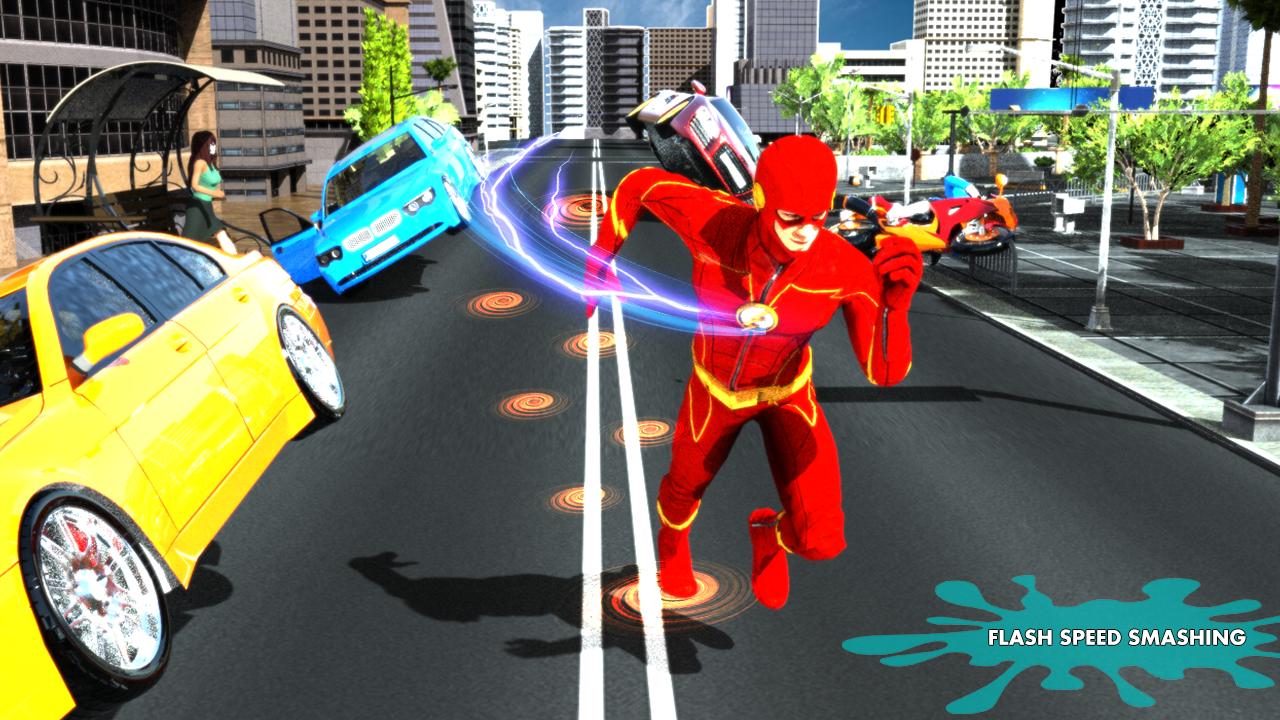 Flash Speedster hero- Superhero flash: Speed games