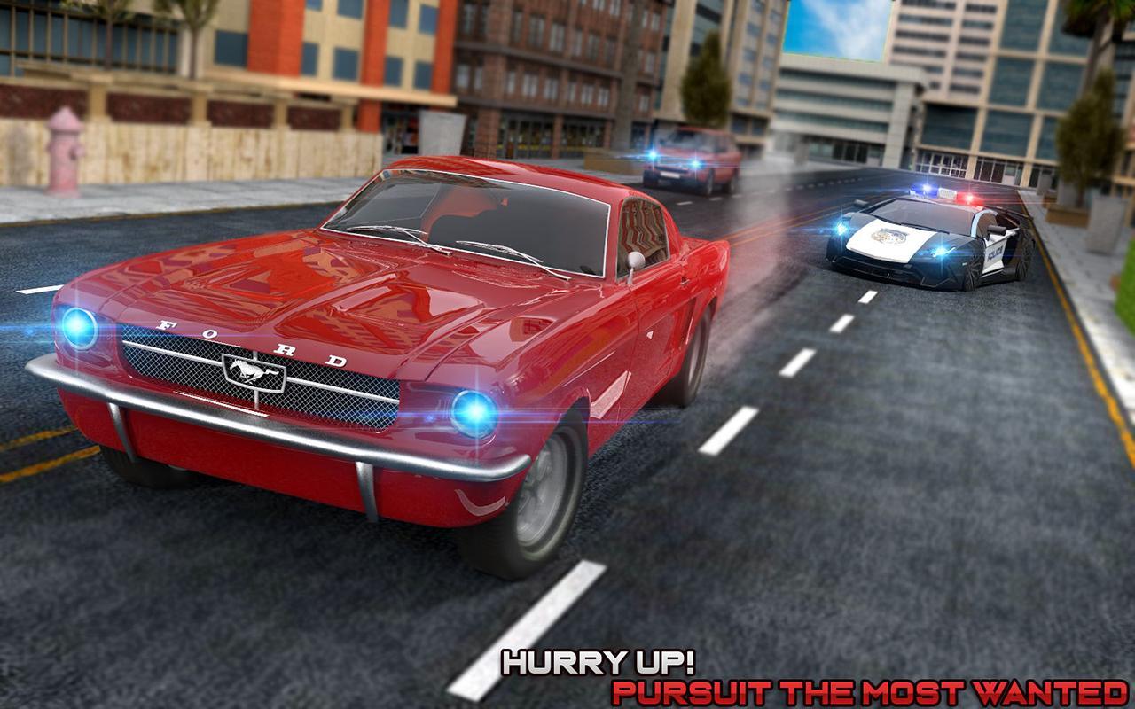 US Police Gangster Chase Simul