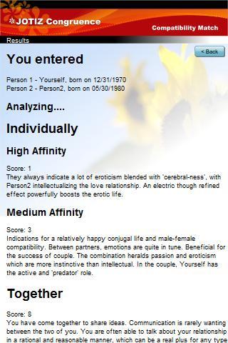Free Compatibility Scores