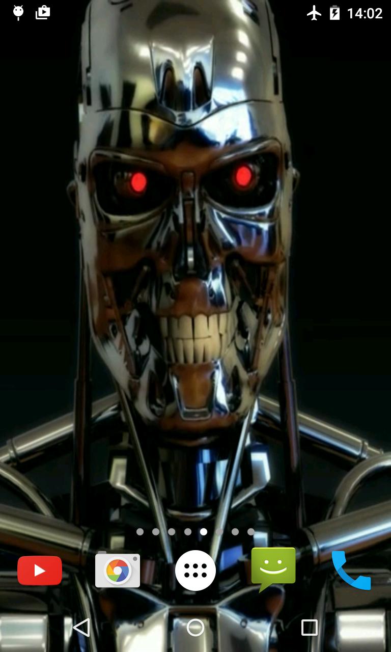Iron Robot 3D Live Wallpaper