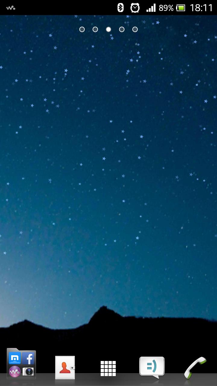 Shooting Stars Live Wallpaper