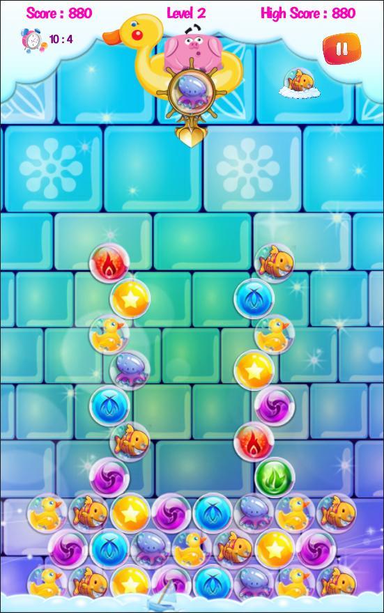 Bubble Shooter Down