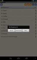 Shopping Grocery List - Free