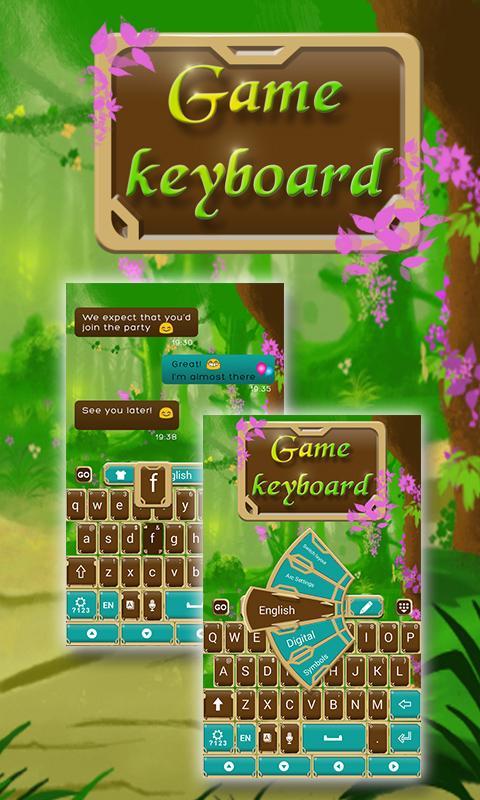 Fairytale Forrest Keyboard Theme