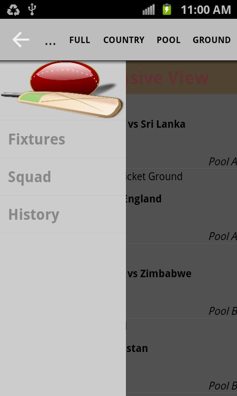 2015 Cricket WorldCup-Notifier
