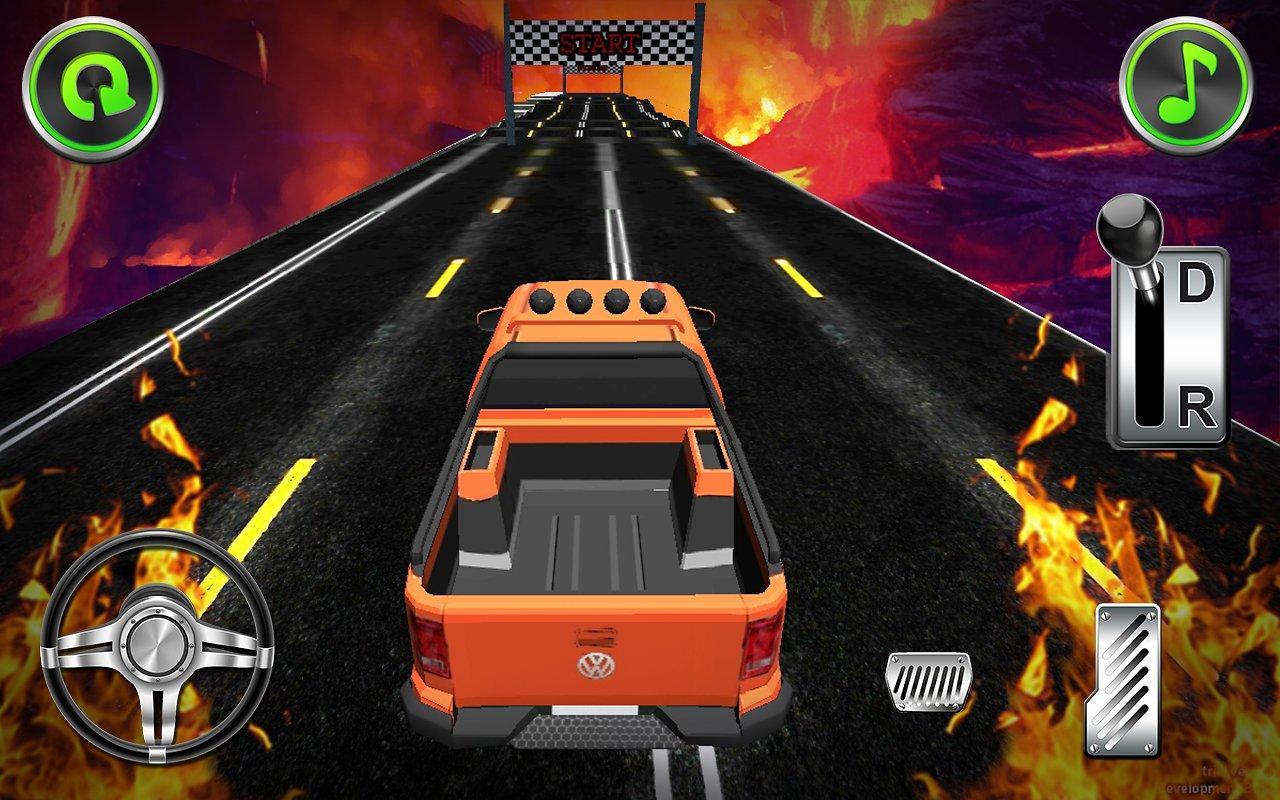 Crazy Hill Climb Race