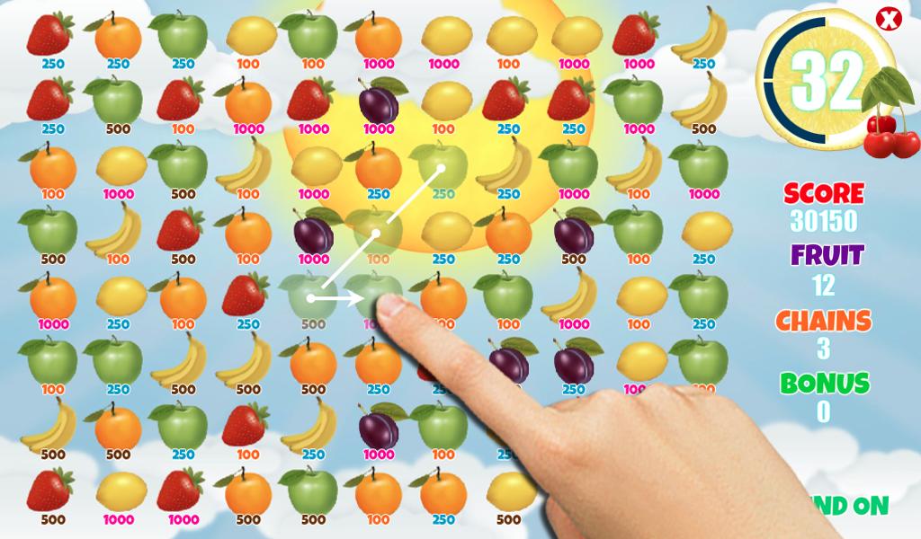 FREE Fruit Swipe Frenzy Match3