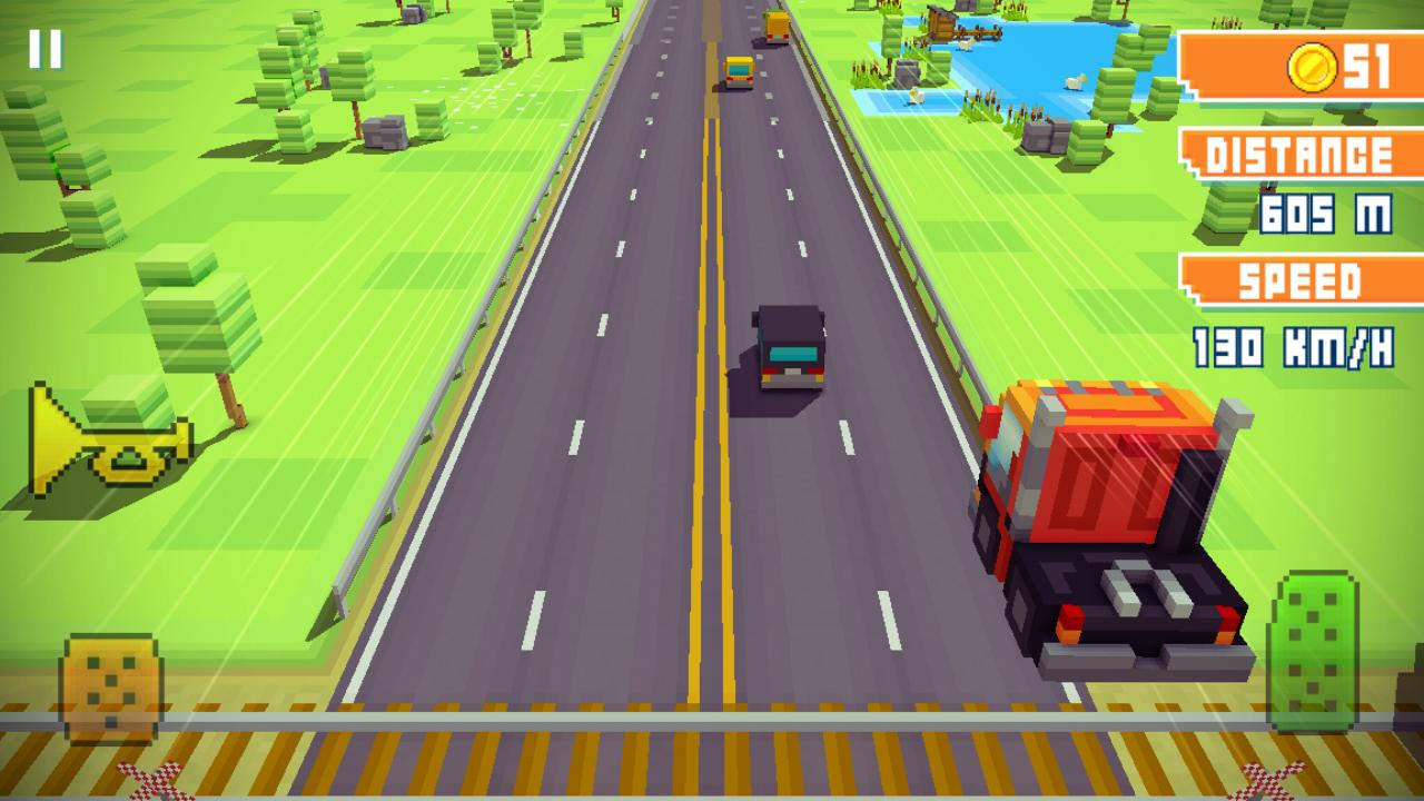 Cartoon Traffic Rush