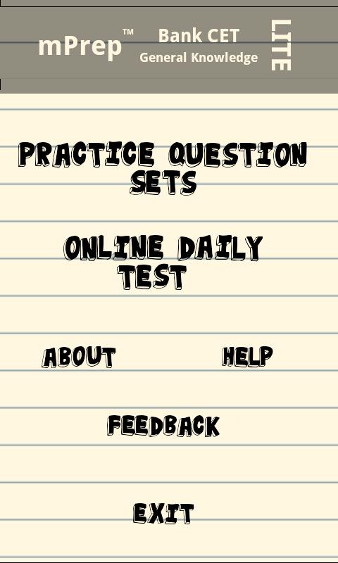 mPrep Bank CET GK (Lite)