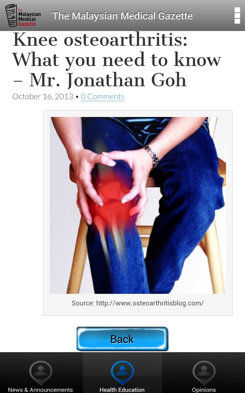 Malaysian Medical Gazette