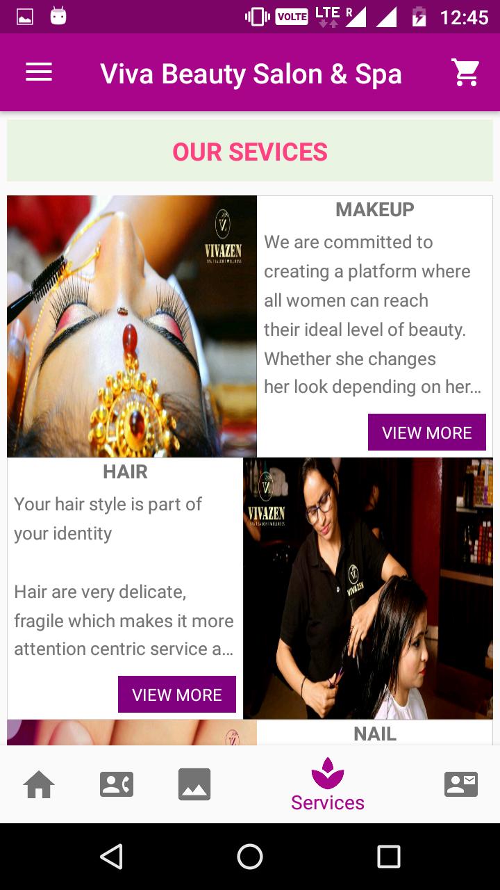 Viva Beauty Salon & SPA in Varanasi.