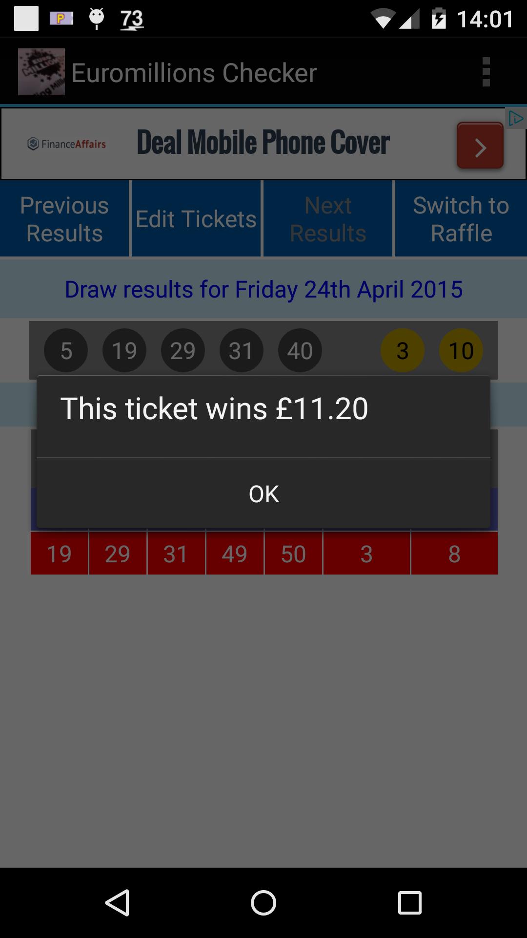 Euromillions Checker